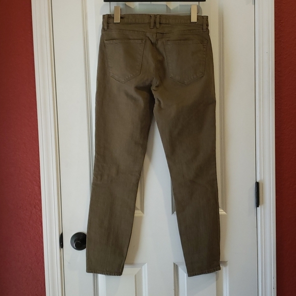MADEWELL Olive Skinny Skinny Ankle Jeans sz 27/4 - Picture 6 of 12